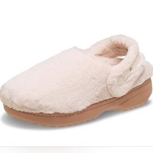 Crocs Unisex-Adult Classic Unfurgettable Clogs, Fuzzy Slippers